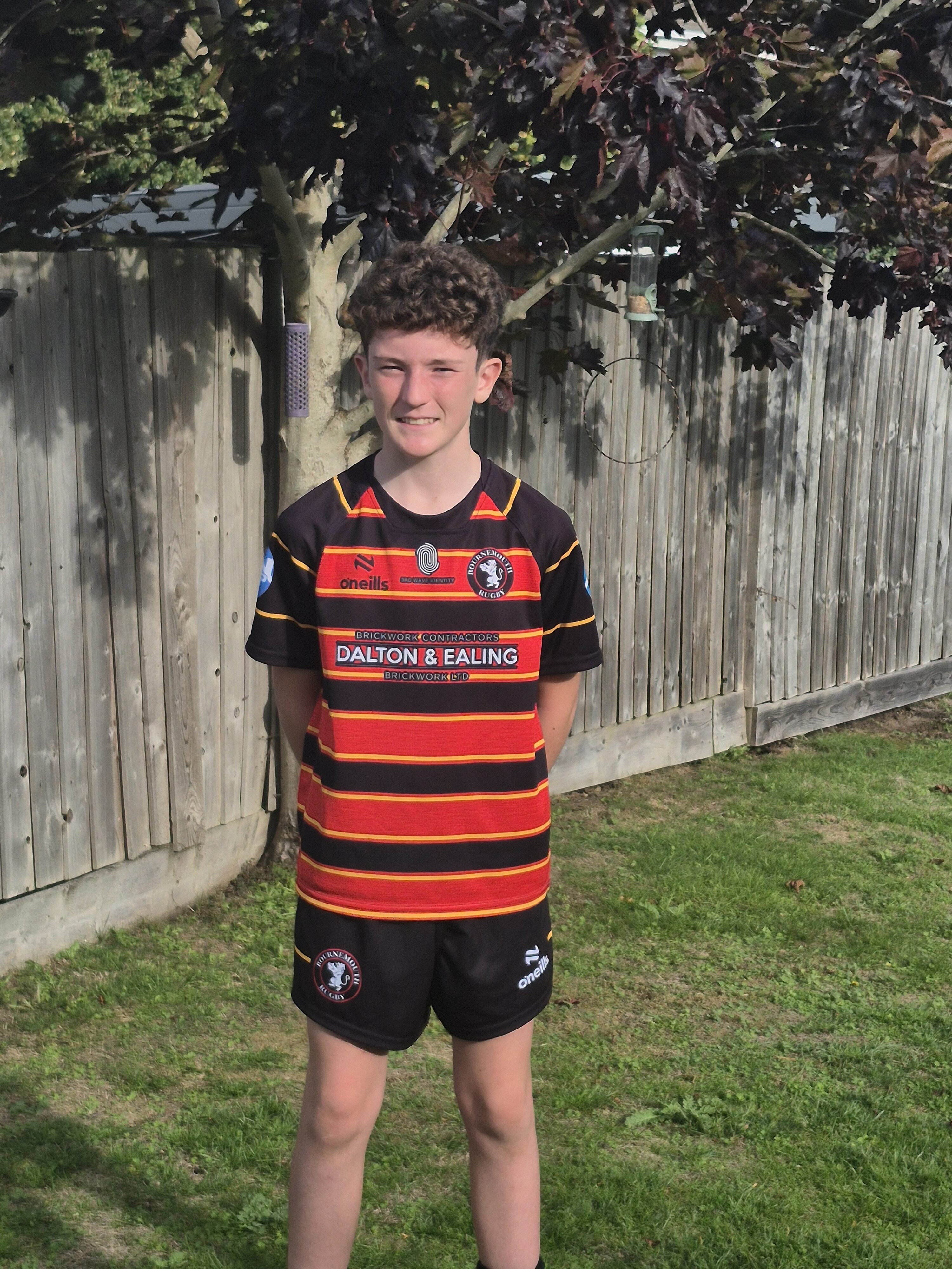 Under 14 Player of the Month Jack