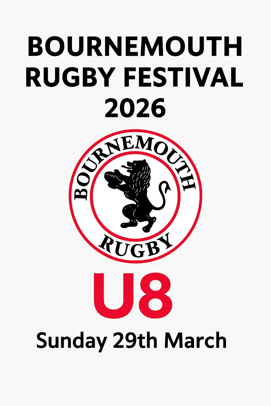 U8 bournemouth rugby festival 1
